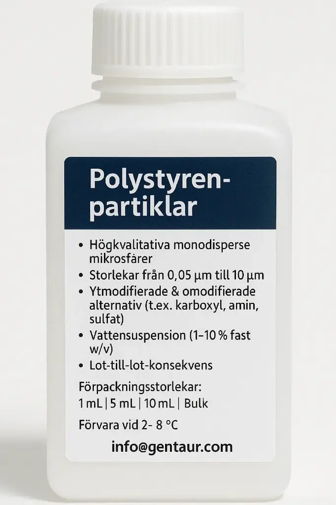 Carboxyl Polystyrene Particles, Crosslinked, 2.5%w/v, 13.0-17.9µm, 10mL
