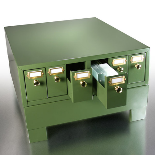 [GEN-GS-513500] colored metal slide storage cabinet holds 4500 slides does not include base must have already or purchase separately 